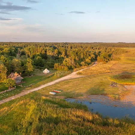Privaatne Glamping, Saun Ja Koeoegiga Maja Mere Kaldal Σπίτι διακοπών